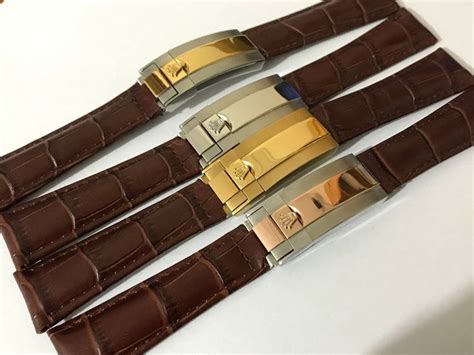 vintage rolex leather watch straps|Rolex replacement watch straps.